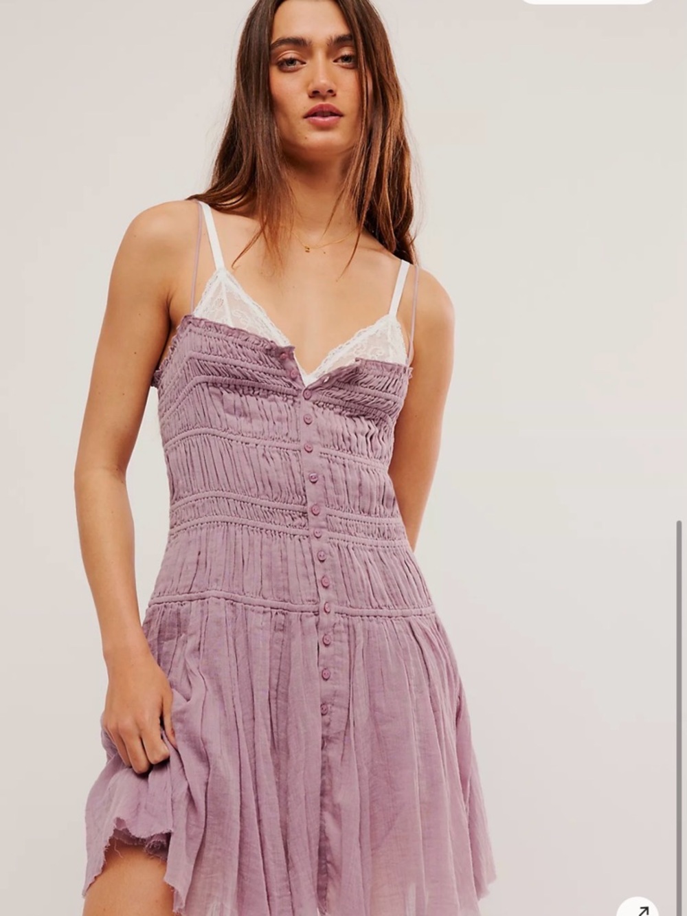 Free People One Lausanne Slip dress